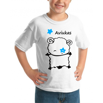 Marškinėliai Zodiakas (avinas)